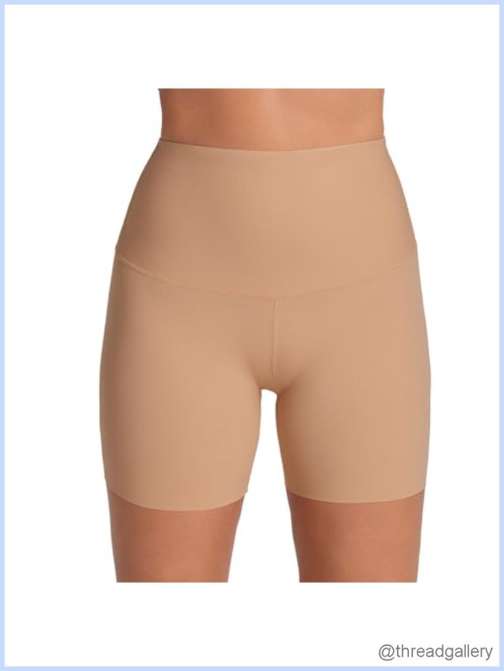 High Waisted Tummy Control Shapewear Shorts Anti Chafing Thigh Slimmer